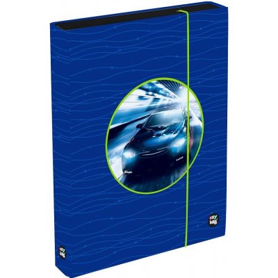Oxybag Sherpy desky na školní sešity A4 Jumbo Blue – Zboží Mobilmania