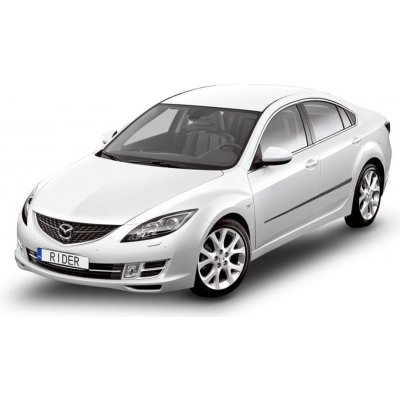 Rider Ochranné boční lišty na dveře,Mazda 6 II, 2007-2012, Sedan, Hatchback – Sleviste.cz