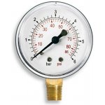 STENO Tlakoměr 50 0-6 bar 1/4" spodní M6S – Zboží Mobilmania