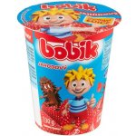 Bobík Maxi smetanový krém s jahodovou příchutí 130 g – Hledejceny.cz