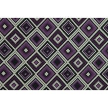 Punto Chiaro dámský šátek šifon vzorovaný tmavě fialová 44020745