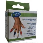 Medic Bandáž Finger Červená 2,5 cm x 4,5 m, náplast elastická, 1 ks – Hledejceny.cz