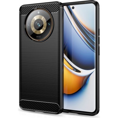 Pouzdro TECH-PROTECT TPUCARBON REALME 11 Pro 5G / 11 Pro+ Plus 5G černé – Sleviste.cz