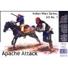 Sběratelský model Master Box Apache Attack Indian Wars 2 fig.+ horseMB35188 1:35