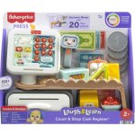 Mattel Fisher Price Mluvící pokladna CZ SK ENG JGW98 – Zboží Dáma