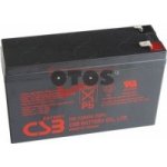 CSB BATTERY HR1224W F2 12V 6,4Ah – Zboží Mobilmania