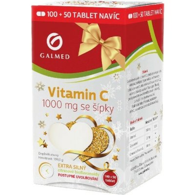 Galmed Vitamin C 1000 mg se šípky 150 tablet – Hledejceny.cz