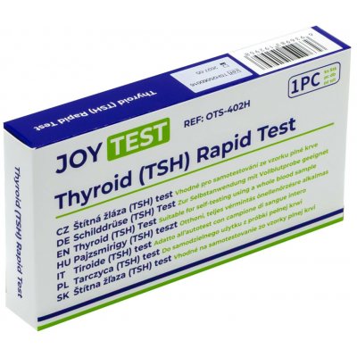 Vitamin Station Štítná žláza rychlotest samodiagnostický test z krve 1 set – Hledejceny.cz