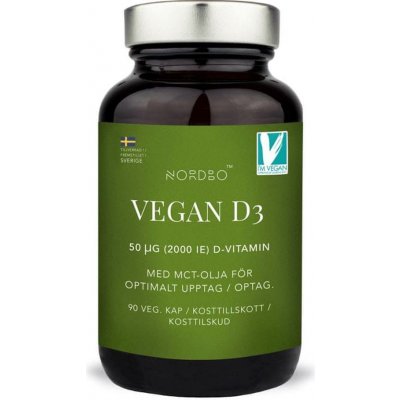 Nordbo Vegan D3 90 kapslí – Hledejceny.cz