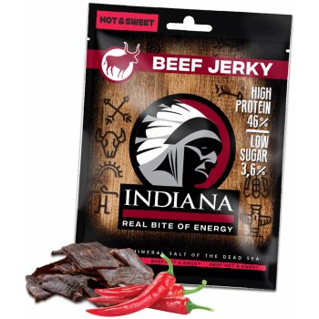 Indiana Beef Jerky 90 g Hot and Sweet
