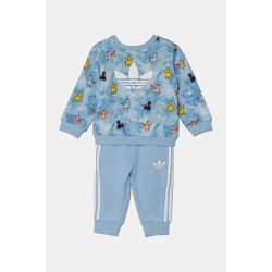 adidas Dětská tepláková souprava Originals CREW SET JP2579 modrá