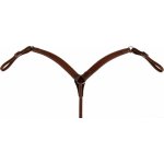 Berlin Custom Leather Poprsník westernový Ranch Leather anatomický tmavě hnědý – Zboží Dáma