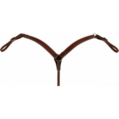 Berlin Custom Leather Poprsník westernový Ranch Leather anatomický tmavě hnědý – Zboží Dáma