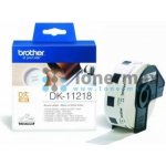 Brother DK-11218, bílá páska / černý tisk originální – Hledejceny.cz