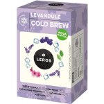 Leros Cold Brew Levandule ledový čaj k luhování za studena 20 x 1,2 g – Hledejceny.cz