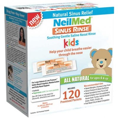 NeilMed Proplach nosu Sinus Rinse Kids Izotonický 120 náhradních sáčků – Zboží Mobilmania