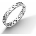 Nubis Stříbrný prsten se srdíčky NB 5034 – Hledejceny.cz