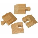 Babu vláčky Kolej rampa 4cm, 4ks – Zboží Dáma