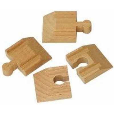 Babu vláčky Kolej rampa 4cm, 4ks – Zboží Dáma