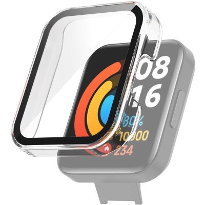PROTEMIO 39756 Plastový kryt s ochranným sklem pro Xiaomi Redmi Watch 2 Lite průhledný