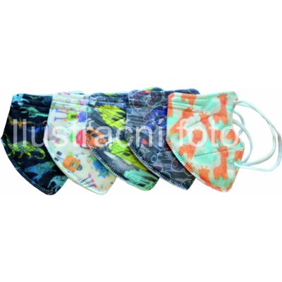 Angel mask respirátor dětský FFP2 kluk NR 10 ks – HobbyKompas.cz