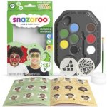 Snazaroo sada 8 barev na obličej a tělo s šablonami Draci a dinosauři – Zboží Dáma