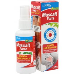Aimil Muscalt Forte masážní prohřívací olej 60 ml