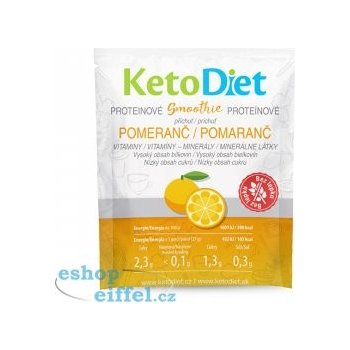 KetoDiet Proteinové smoothie 7 x 27 g