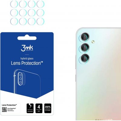 3mk Lens ochrana kamery pro Samsung Galaxy A34 4ks 5G SM-A346 – Zboží Mobilmania