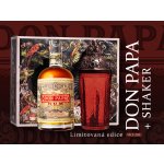 Don Papa 7y 40% 0,7 l (dárkové balení shaker) – Zboží Dáma