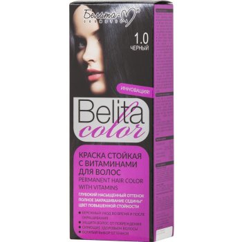 Belita Vitex Belita Colour barva na vlasy s vitamíny černá