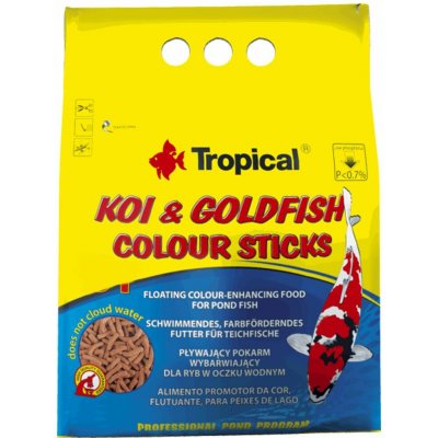 Tropical Pond Koi&Goldfish Colour sticks 1 l, 90 g – Zboží Mobilmania
