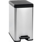 Curver Slim Bin 25 l stříbrný – Hledejceny.cz