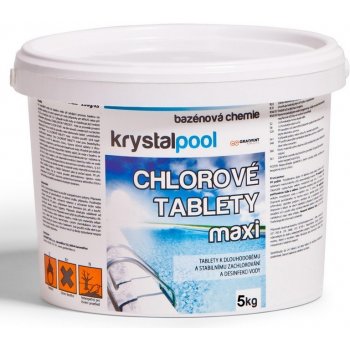 KRYSTALPOOL Chlorové tablety maxi 5 kg