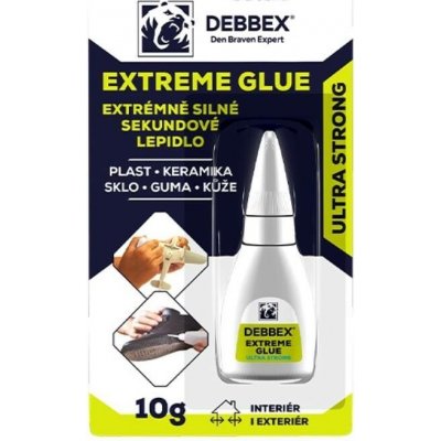 Debbex Extrémně silné sekundové lepidlo EXTREME GLUE 20 g – Hledejceny.cz
