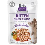 Brit Care Cat Kitten Fillets in Gravy Tender Turkey 85 g – Zbozi.Blesk.cz