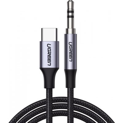 Ugreen CM450 USB-C / 3.5 jack audio, 1m, černý – Zboží Mobilmania
