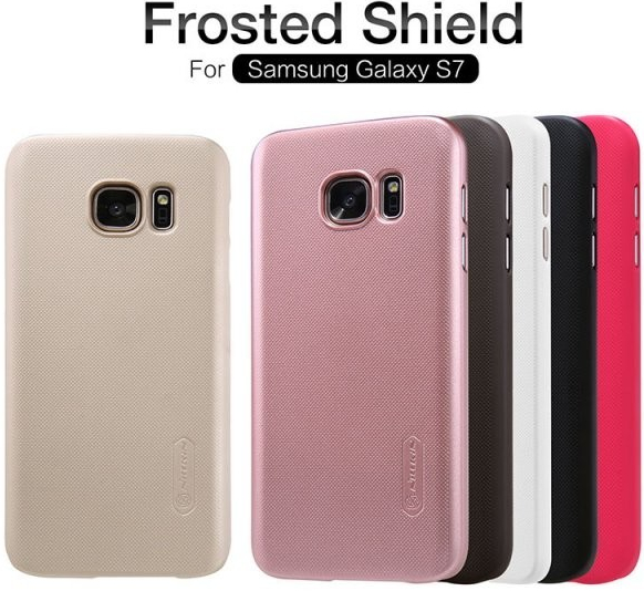 Pouzdro Nillkin Super Frosted Back Cover Gold for Samsung G930 Galaxy S7