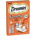 Dreamies Creamy Snacks kuřecí 4 x 10 g – Hledejceny.cz