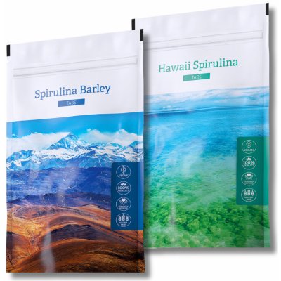 Energy Hawaii Spirulina tabs 200 tablet + Spirulina Barley tabs 200 tablet