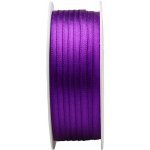 STUHA a. s. Dobruška Atlasová stuha 3 mm 103510 výrazná fialová 20 m – Zboží Dáma