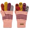 Dětské rukavice Barts Loutkové rukavice růžové