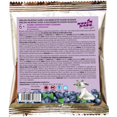 Goldim kozí vícezrnná s borůvkami PORCE 30g – Zboží Dáma