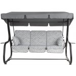 PATIO H039-06PB Rimini Black Edition s bočními stolky 448567 – Zboží Mobilmania