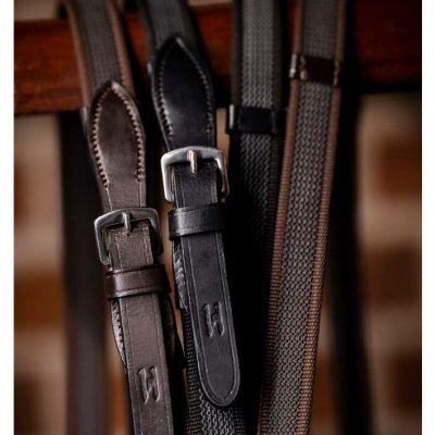 HORSEWARE Otěže Rubber Grip Continental hnědé – Hledejceny.cz