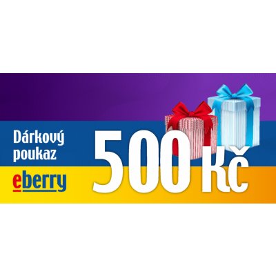 Dárkový poukaz eberry.cz 500 Kč – Hledejceny.cz