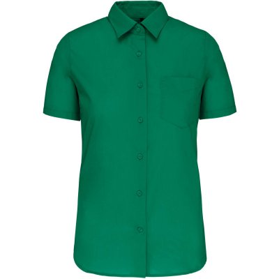 Kariban pánská košile s krátkým rukávem ACE zelená