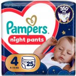 Pampers Night Pants 4 25 ks – Zboží Dáma