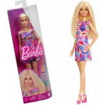 Barbie Modelka pestrobarevné šaty HRH20 – Zboží Dáma