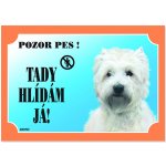 Dafiko Tabulka DAFIKO west highland white terrier 1 ks